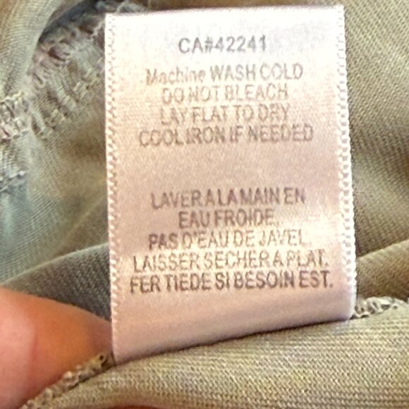 Young Fabulous & Broke Tencel Olive Green Jumpsuit Utility Jogger Sleeveless MED - Picture 11 of 11